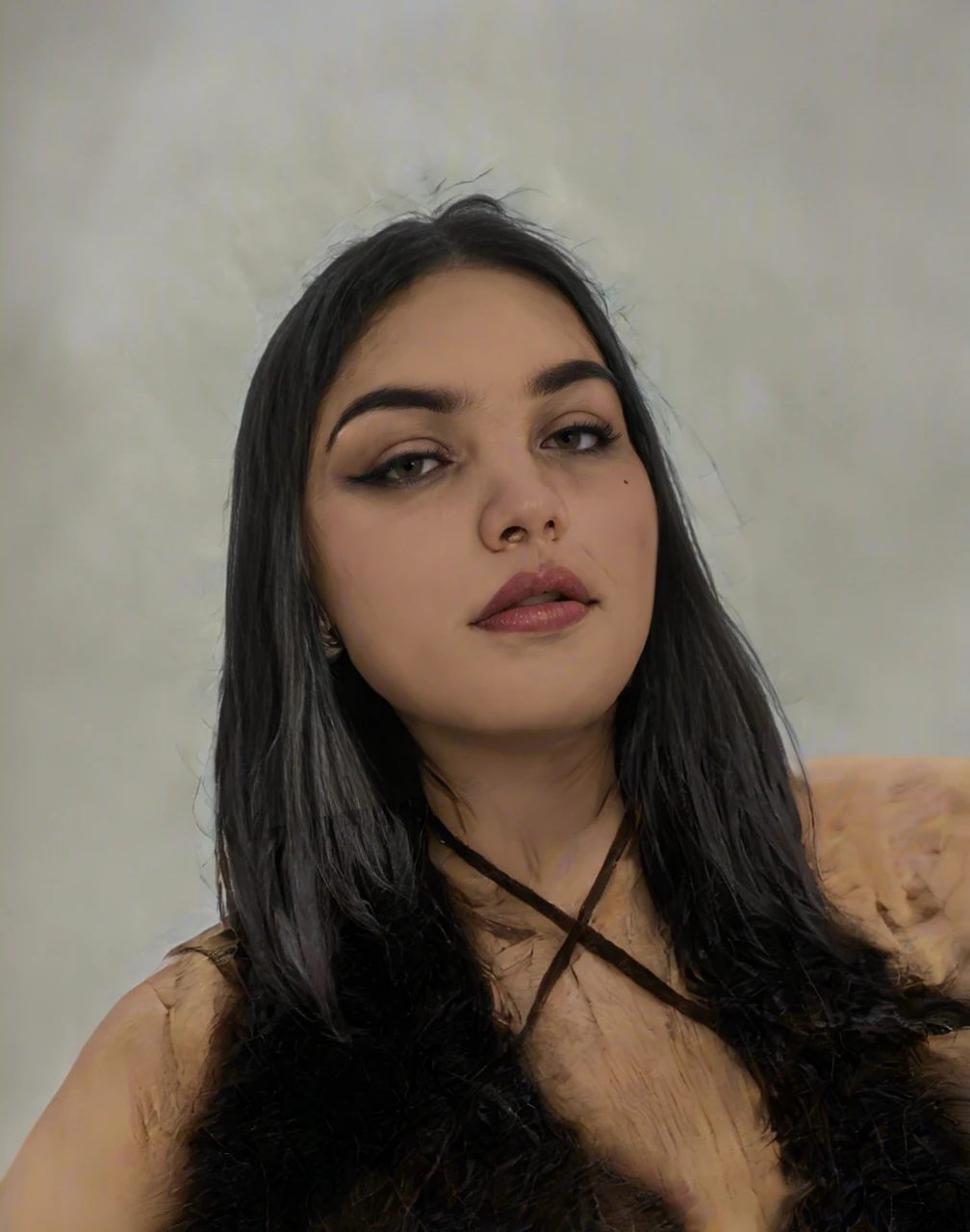 Realistic amateur photo posted to facebook , Young Female ,mall