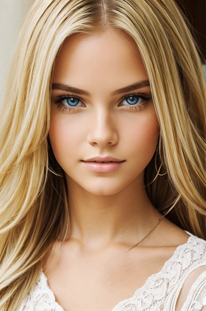 pretty blonde girl