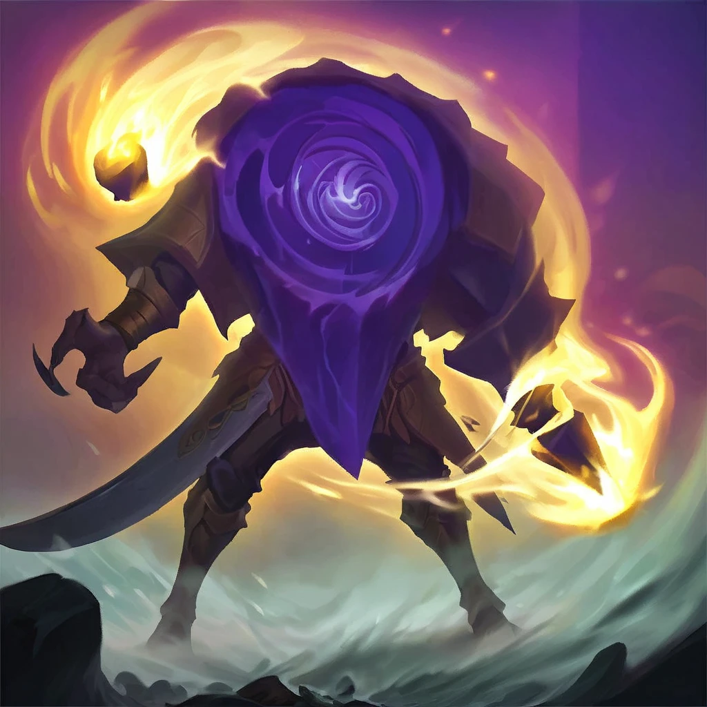 Create an image of a spell called 'Shadowy Mist.' Visualize the target's body melting while their vision is obstructed by dark mist. The scene should depict the target enveloped in swirling shadows, with an effect that causes 4d8 + 1d10 damage.