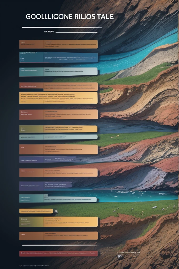 Geological time table.