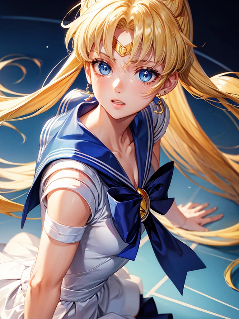 hair blond,eyes blue,sailor moon