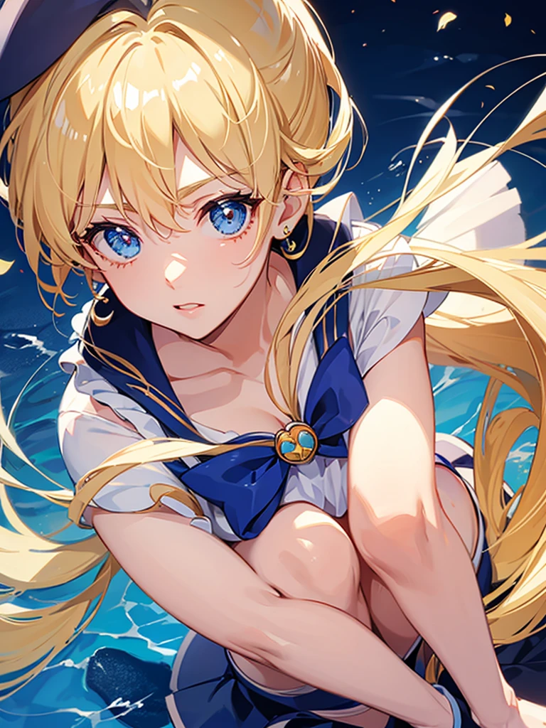 hair blond,eyes blue,sailor moon