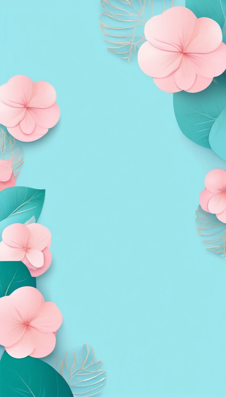 Design a captivating background or wallpaper suitable for commercial use. The background should feature a visually appealing and versatile pattern that can be used in various marketing materials, such as website headers, social media posts, or print advertisements. Consider using vibrant colors and engaging elements that make the design eye-catching and memorable, Cool and Calming: Soft pastel shades like light blue,