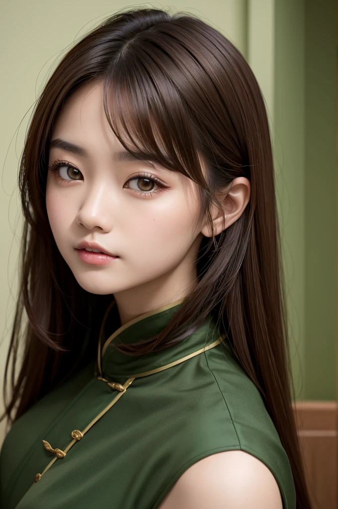 best qualtiy，tmasterpiece，超A high resolution，（真实感：1.4），RAW photogr，1girll，（（Wearing a SWAT uniform：1.8）），in the darkness nigth，deep shading，low tune，cold light，Square face with charming eyes，A sweet smile，parks，lakes，the woods，（（Rose flower：1.5，）），A high resolution