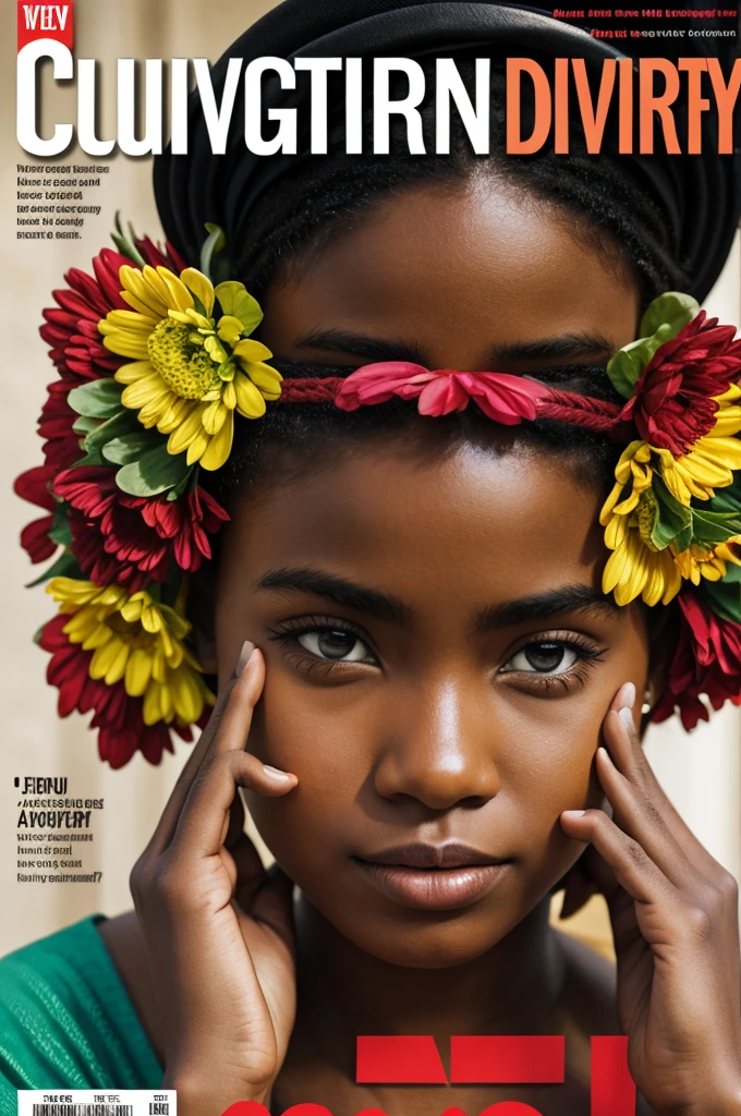 Cover of a magazine about cultural diversity