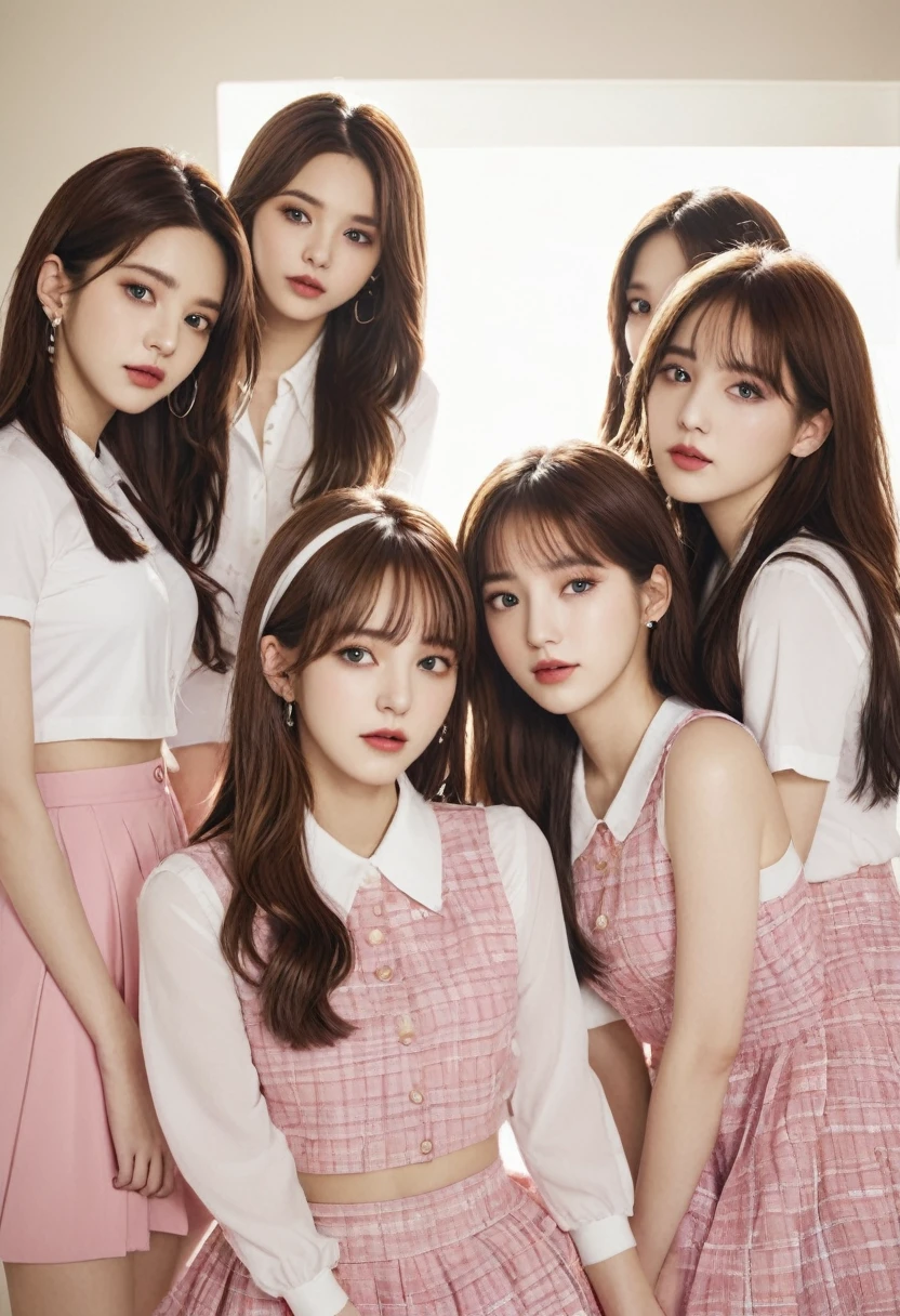 8 beautiful girls groups debut photo