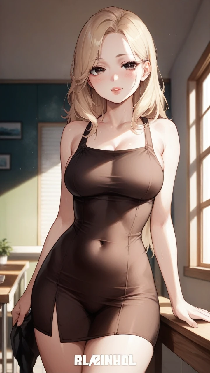 Sexy girl,hot hirl,standing,sexy bigger anfld pussy ,expose cleavage,sexy girl,srxy face,big arms,hot and sexy lips,large belly,big navel,large stomach,sexy large curvy body,sexy large curvy hips,tight fitting dress,bronde hair,sexy eyes,
