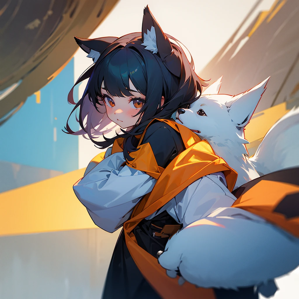Cute Girl Dog