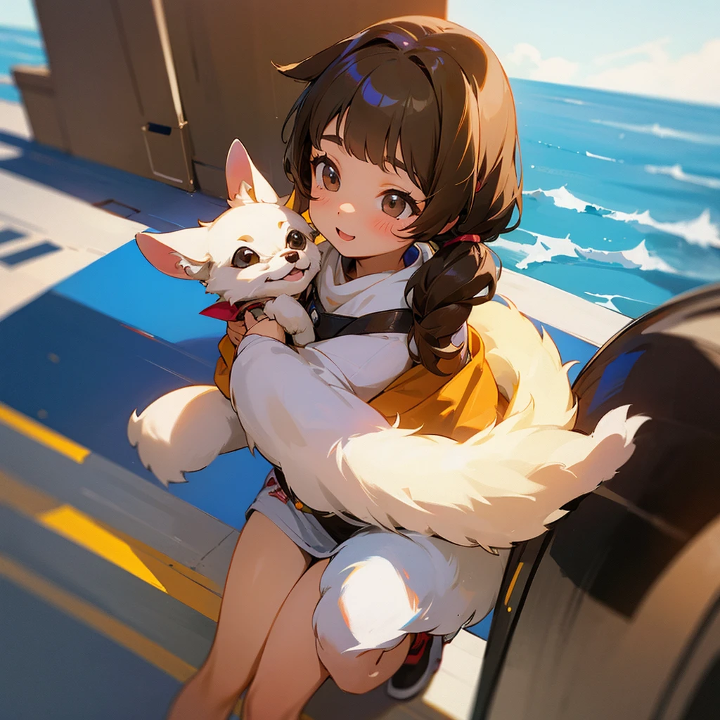 Cute Girl Dog