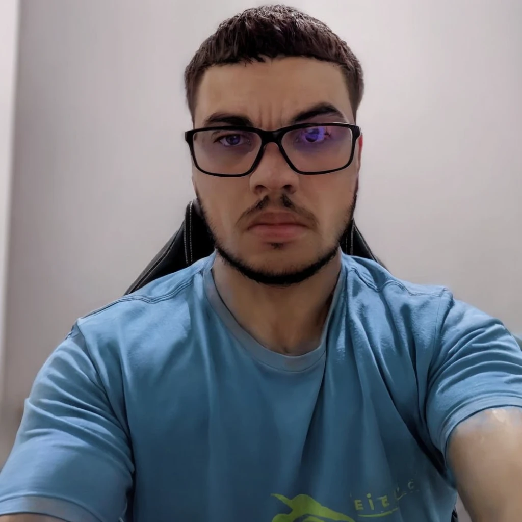Strong and muscular man, angry street, duffel bag, realistic epic, photoshot, missing, complex things around, intricate background, soggy, Neutral Colors, ((((hdr)))), ((((subdued colors)))), complex scene, art station, details Intricate, vignette
