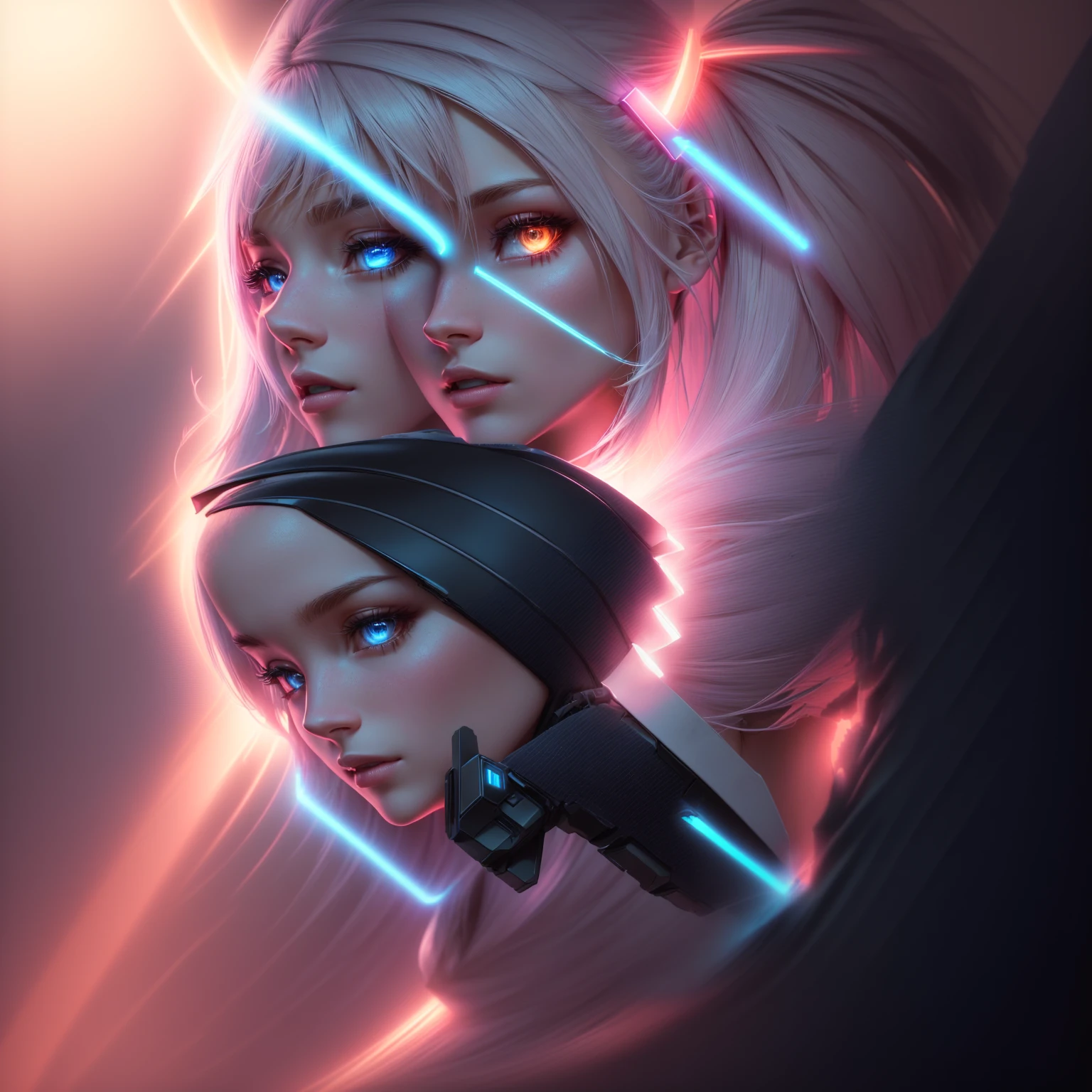 a neon letter h with a glowing effect in the middle, avatar image, arte em high qualiy, profile photo 1024px, trends on artstationh, hq 4K wallpaper, high definition art, hyper, hero engine, hein, discordant profile photo, 8k seat, hybarium!!, hacker, UQQ, wallpaper hd, 4K. high qualiy