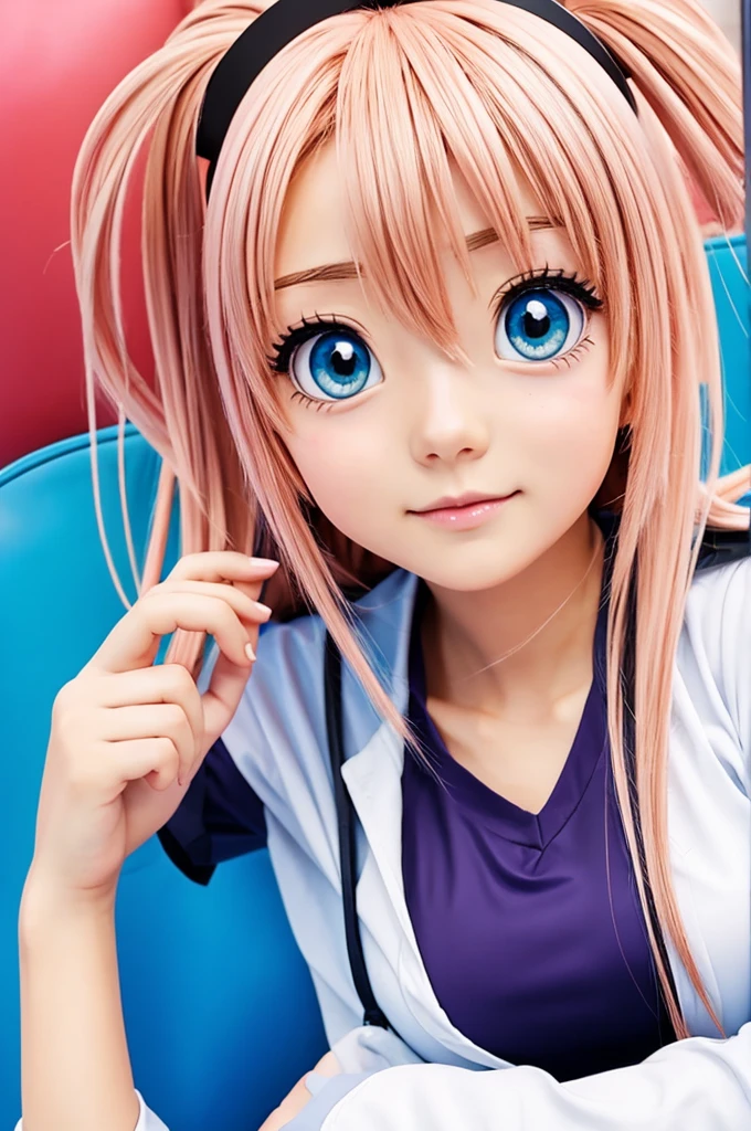Anime girl cartoon