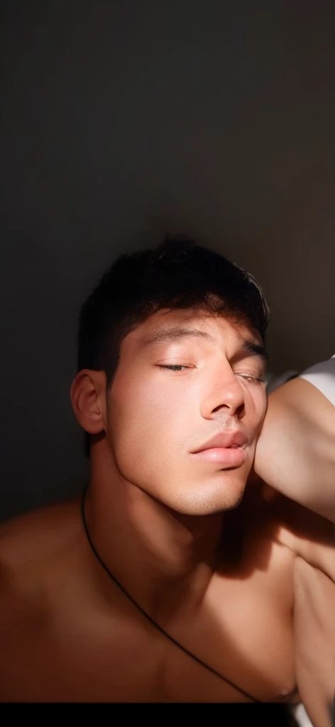 Raw picture, photo-realistic, no contrast, highest resolution, full lenght shot, clean sharp focus, Filmed on camera, filmic grain, natural lighting, Professional Color Grading, stablydiffuseds, Man, manly, mascle, young man, blue colored eyes, North American man, hinterland, Caucasian skin, Six-Package ABS Set, pecs, Muscles, Realistic-looking skin, highest quality picture, Delicately sculpted eyes, Delicately sculpted skin, delicately sculpted hair, no watermarks, no words, Clear Background