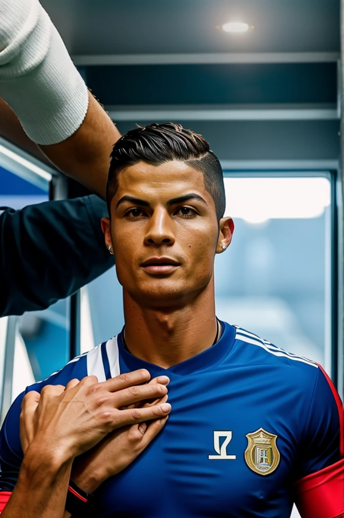 CR7&#39;s buttocks sitting on a penis and CR7 feeling pain