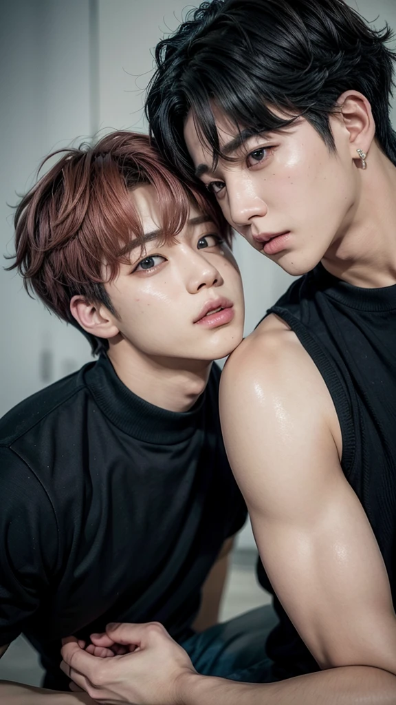 Jimin do BTS com Jungkook do BTS juntos