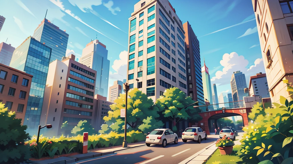 scenary, city