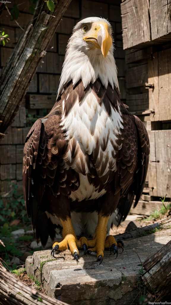 create a 4k image, full hd of an eagle archetype 