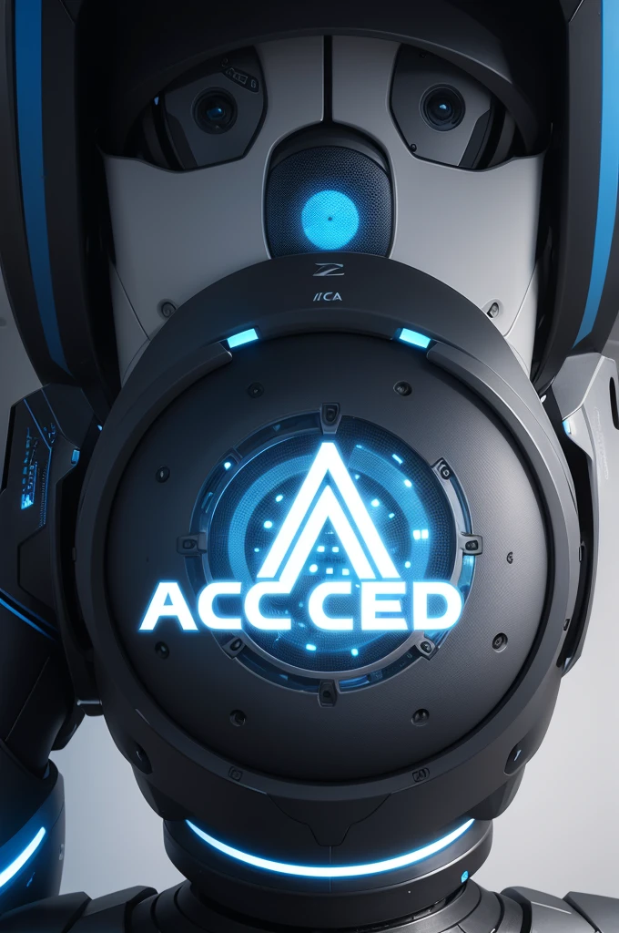 Make an artificial intelligence logo with the name Aced.IA