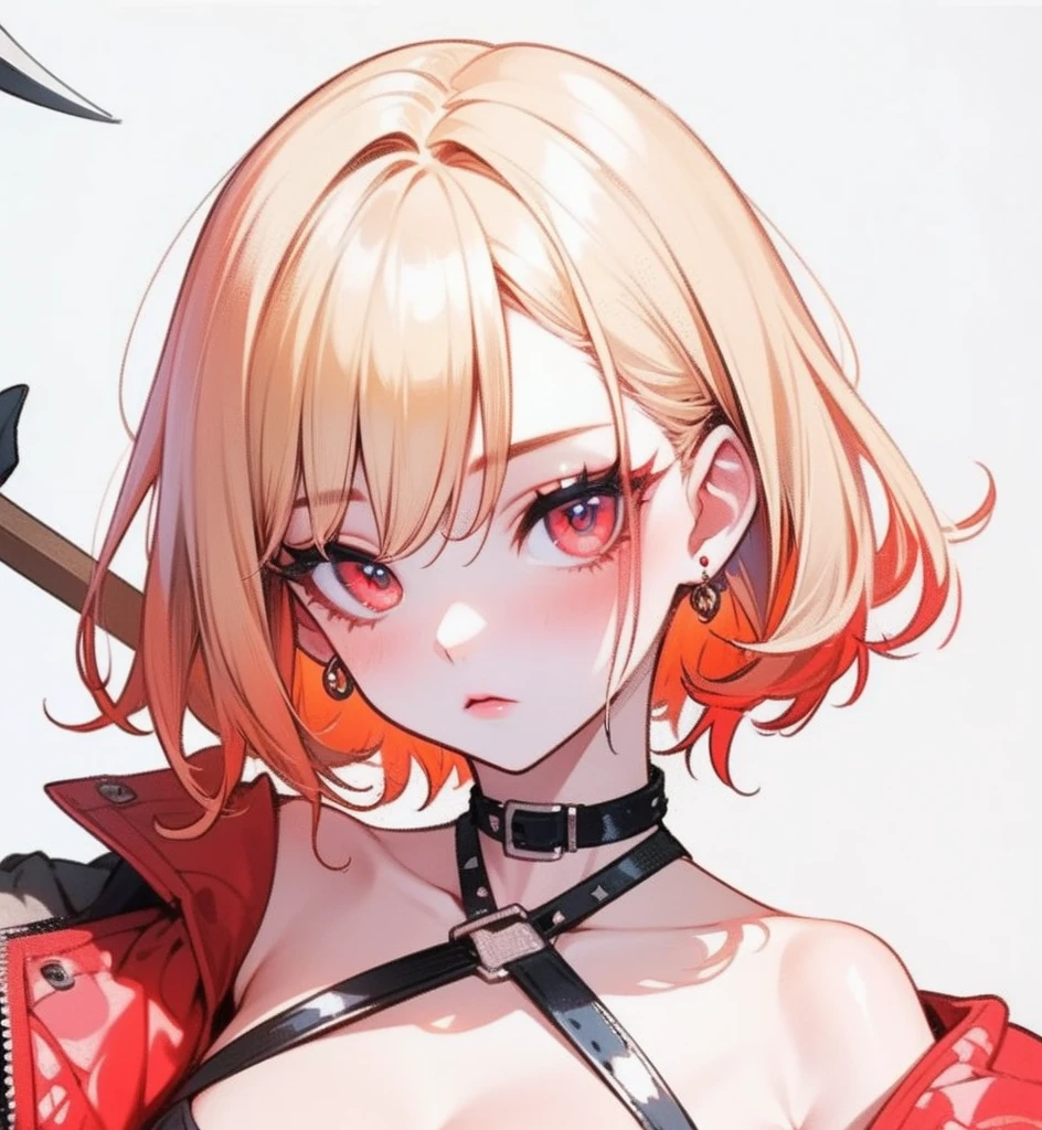 (((1girl))), eleven, orelha de eleven, ((toned)), female focus, Masterpiece artwork, high qualiy, (Masterpiece artwork:1.2), (best qualityer:1.2), shining skin, realisitic, ornate, intricate, black fox ears, ((red hair)), (hair on face), bangss, hair between the eyes, chic, looking at the viewer dynamic pose, (shadows cast over the face:1.3), dark bedroom, shadow room, sexly, (sitting), Chinese traditional ink painting