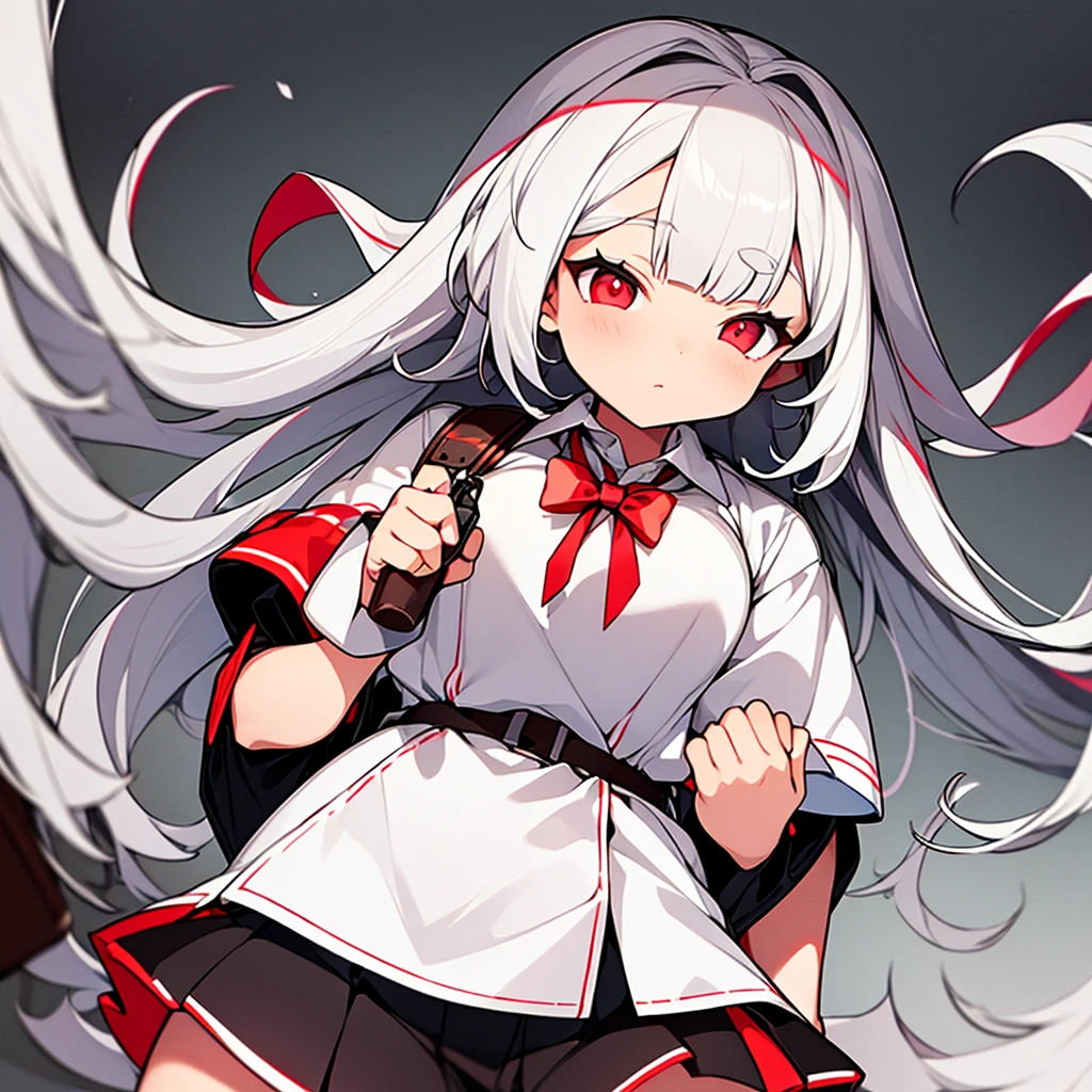 (grim aloe:1.5), demon horns, demon wings, demon tail, black dress, upside-down face, evil smile, blush, (best quality), (ultra-detailed), (illustration), beautiful eyes, heart-shaped eyes, dynamic angle, black panty, skirt lift,