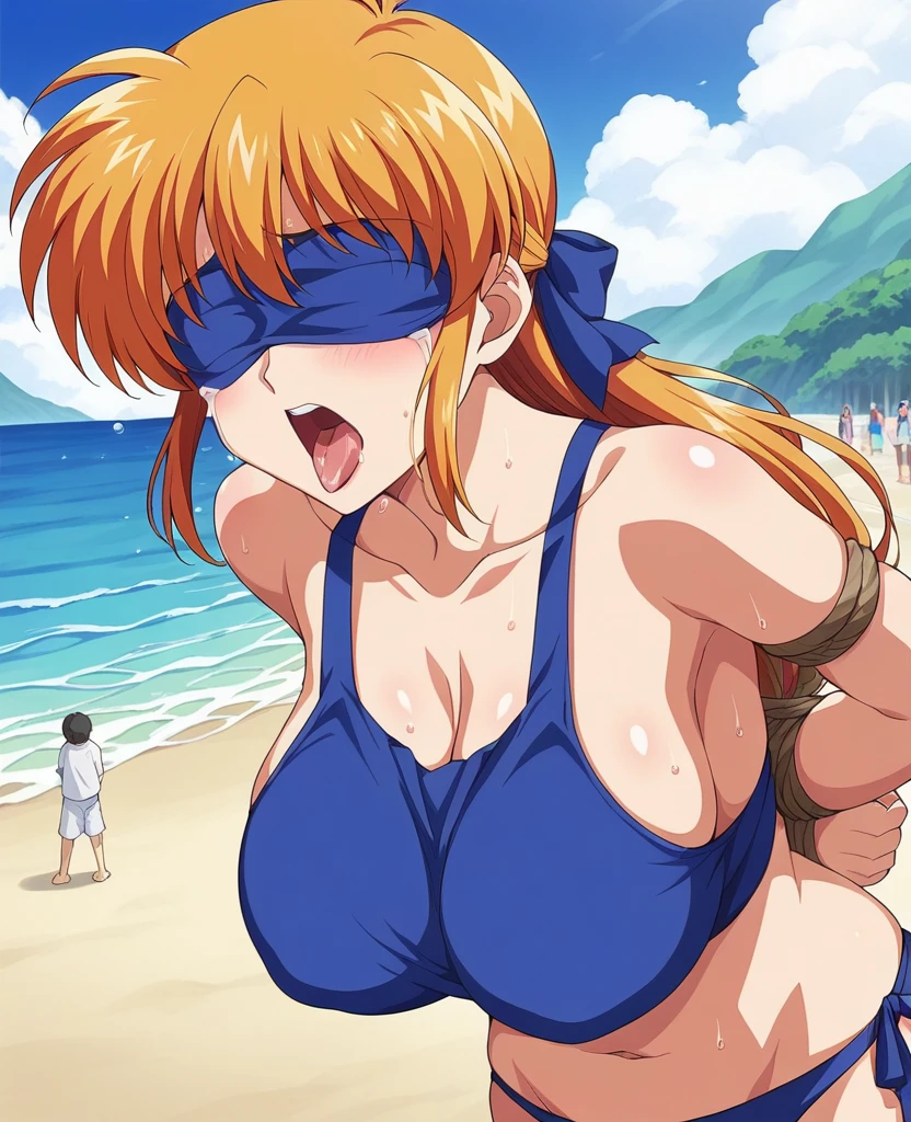 集団からおしっこ 強姦 拷問 score_9, score_8_superior, score_7_superior, score_6_superior, score_5_superior, score_4_superior, break, One girl,Official Art,sauce_anime, 1990s (style), retro artstyle, 1990s anime cels style, anime screencap, break, Big Breasts, Cowboy Shot, Giving a blowjob, superior半身セーラー服 下半身全裸, Beach, Crowd violence, Sweat、Are crying、Large crowd, hands and feet tied, torture, tied up, hands behind back, blindfolded, sleeping, swelling, scars, forced to drink white stuff, drinking juice, having breasts licked, licking breasts, color々Insertion Pissing、Can
