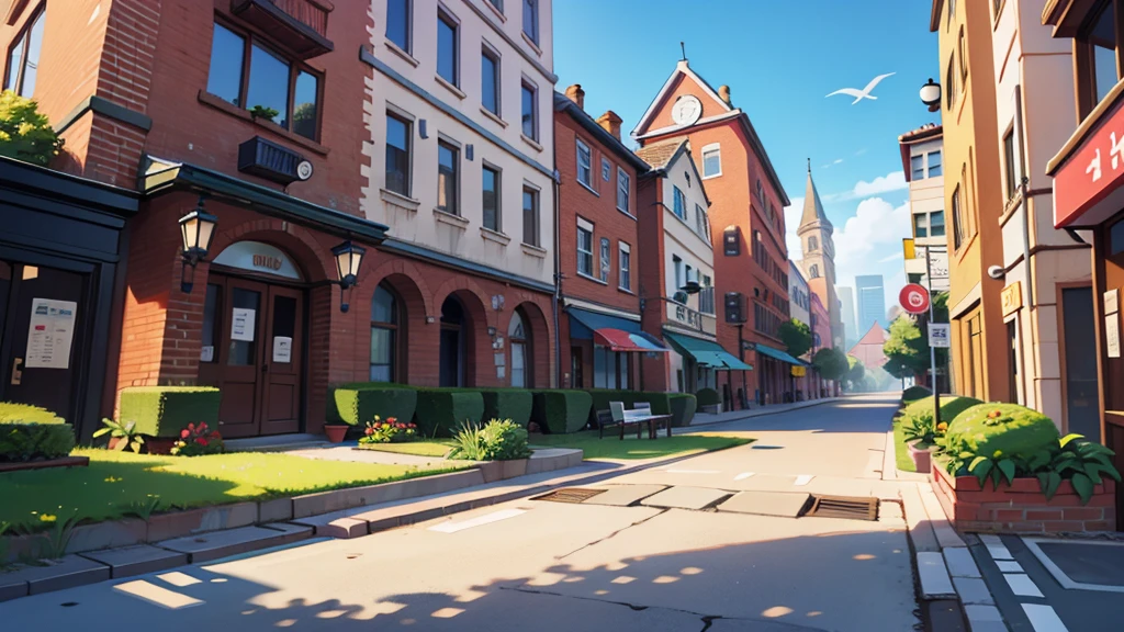 scenary, city