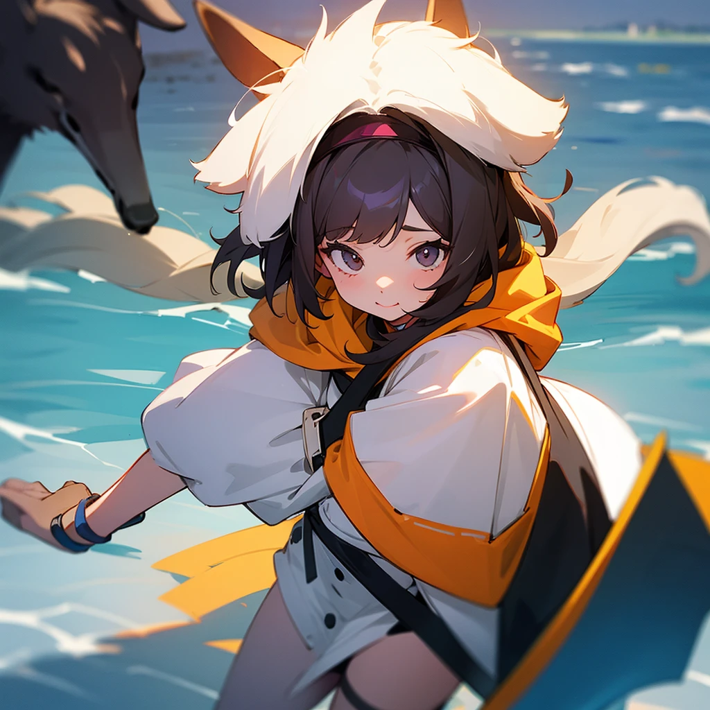 Cute Girl Dog