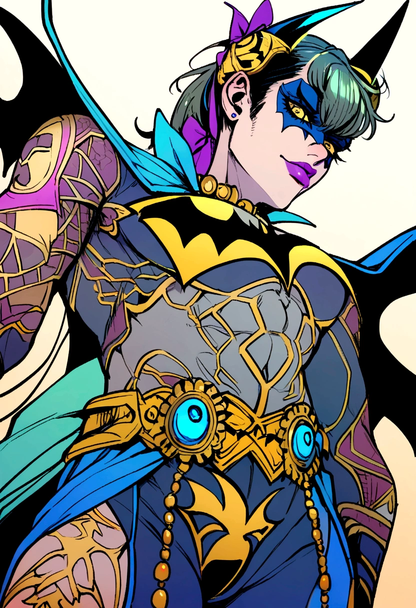 neotraditional batman tattoo