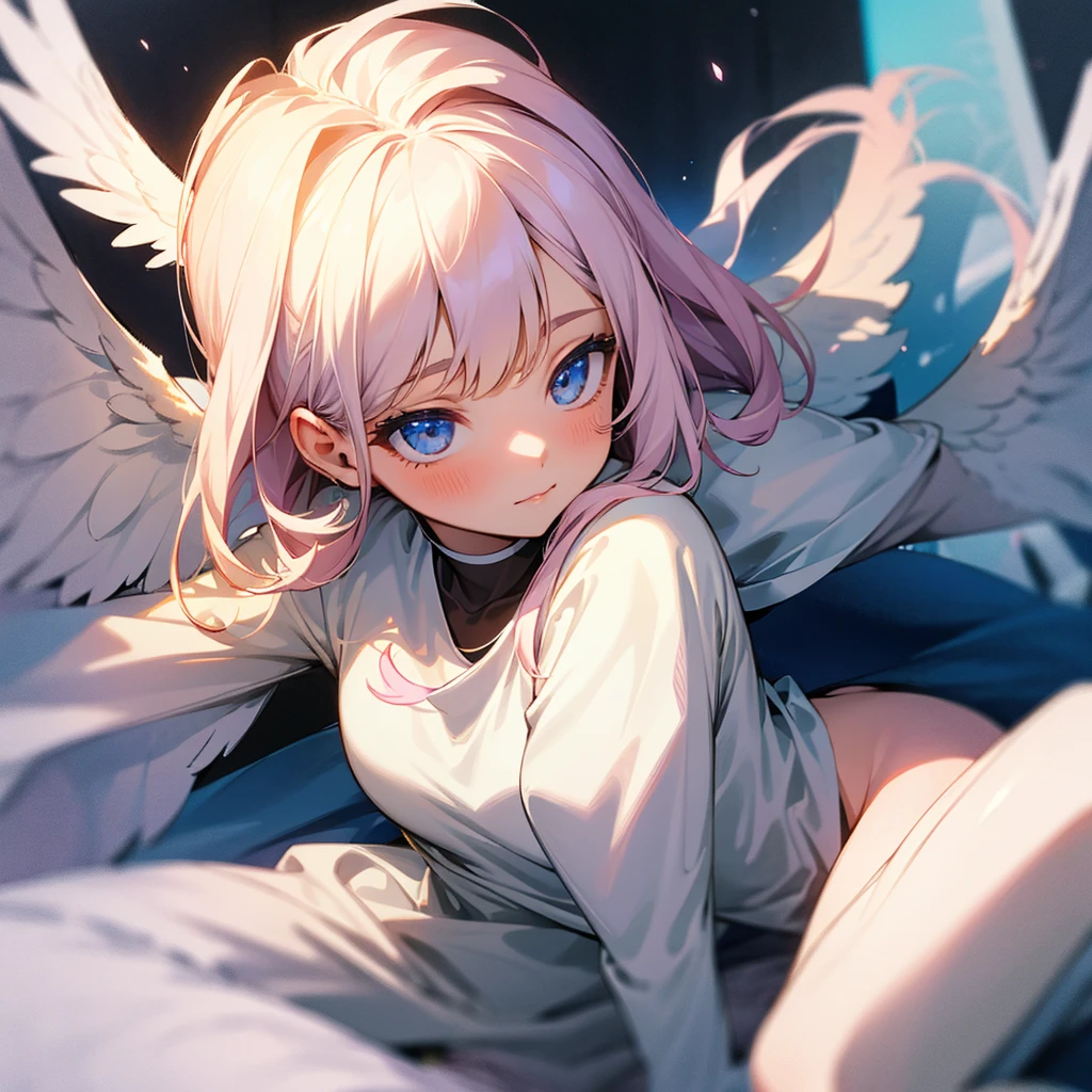 Cute girl angel