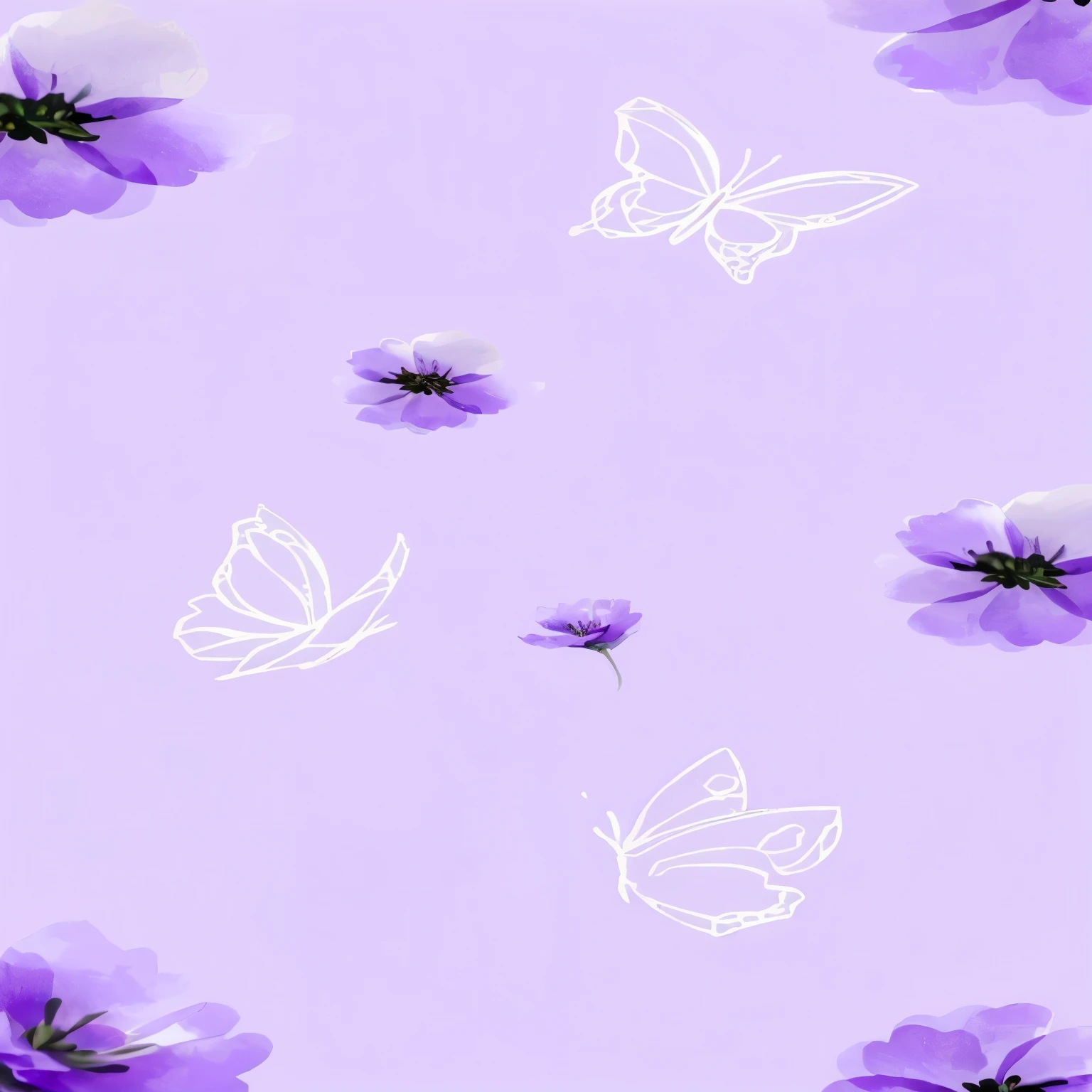 purple flowers and butterflies on a purple background, flowers and butterflies, background-image, pastel purple background, wallpaper aesthetics, papel de parede floral, coloured background, wallpaper design, background is purple, flores violetas, soft flowers, Background transparent, wallpaper background, Flying pastel flower petals, dreamy floral background, pastel flowery background, purple flowers, soft lilac sky, soft purple glow