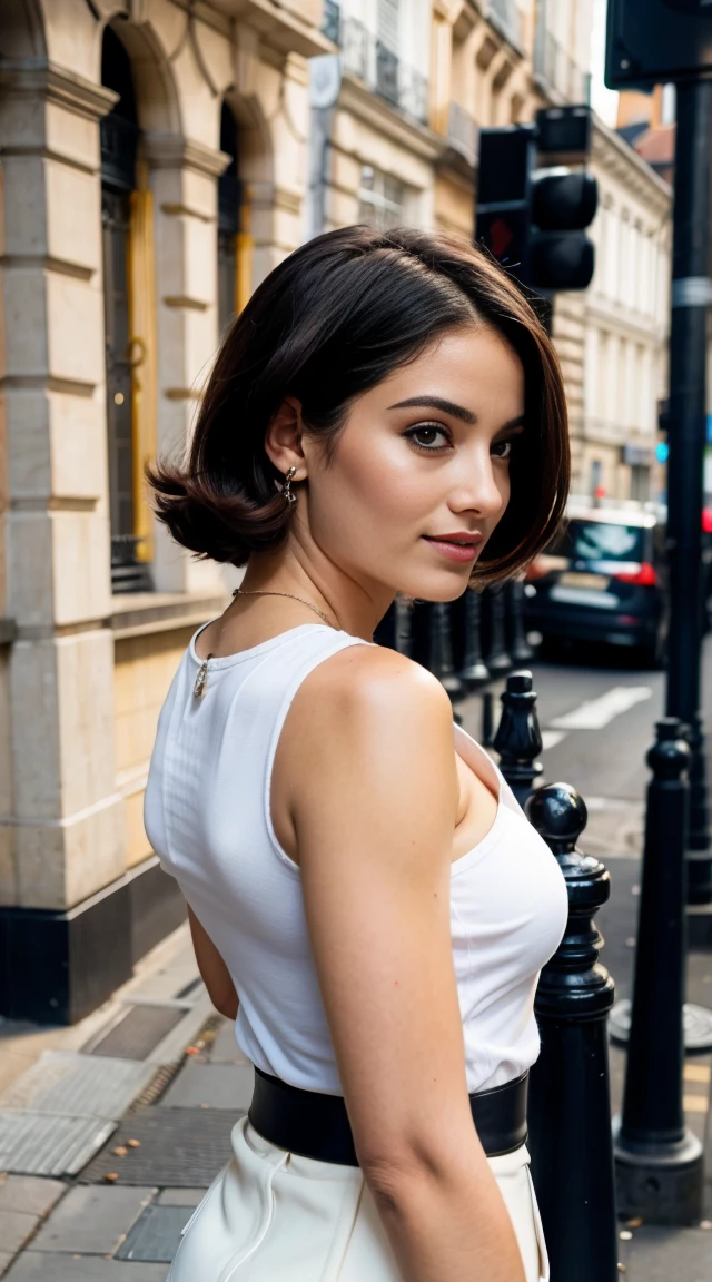 femme d'affaire très classe dans les rues