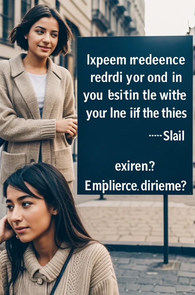 describe, what freedom means to you. Explain, how you make decisions and express your opinion. Why is it important to you, to have the same rights as men? Ohne Text es soll alles describen können 