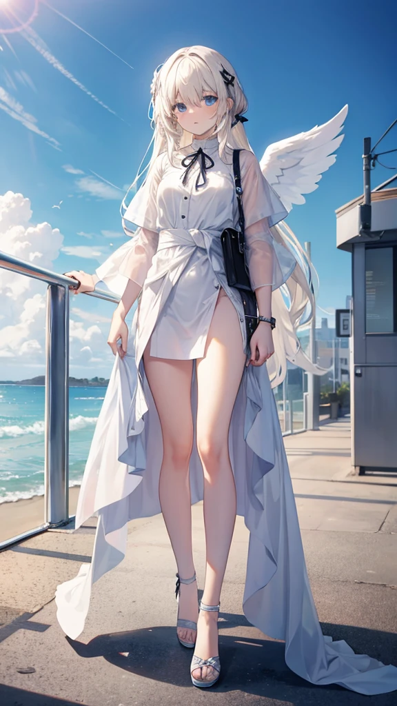 Full body male angel