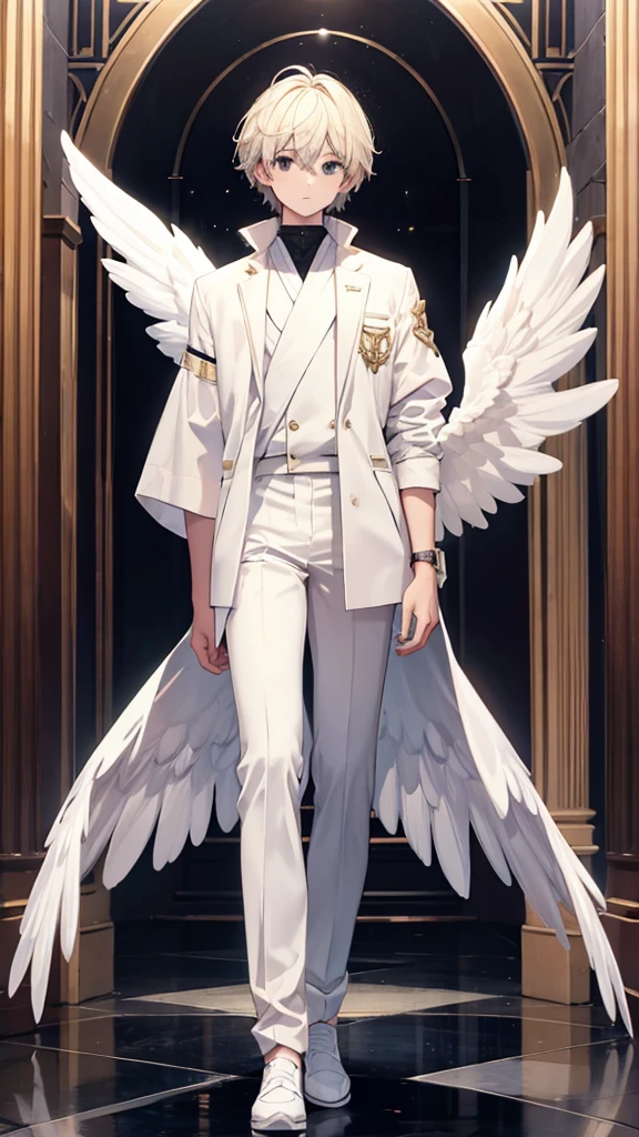 Full body male angel
