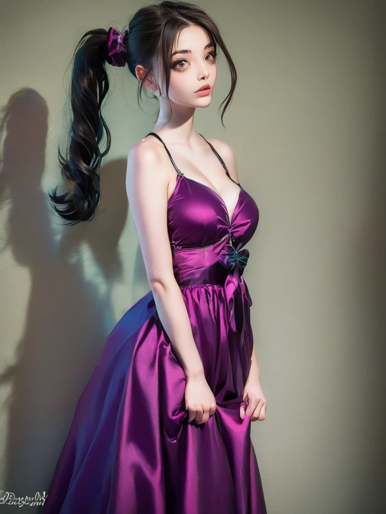 (masterpiece, best quality),  intricate details,
1girl,    samus aran, ponytail, hair tie,
 ([ballgown|dirndl]::0.88), ballgown, dirndl,