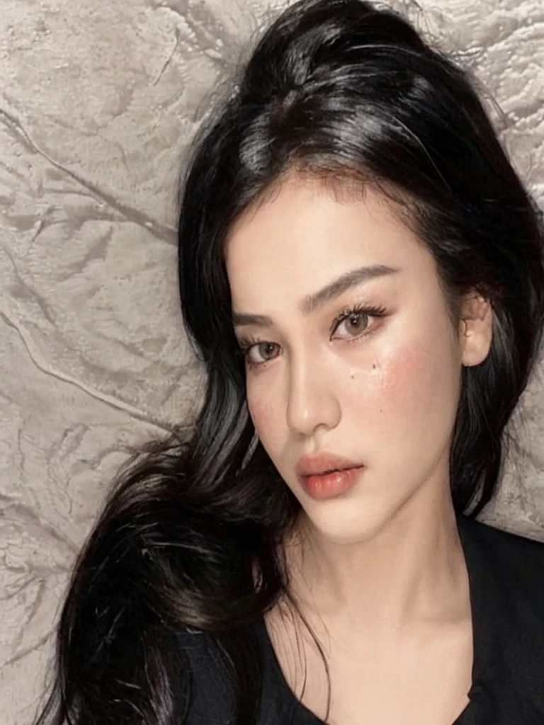there is a woman in a white shirt with a Red loop on her chest, nivanh chanthara, white ribbon, profile photo 1024px, only with red, Thawan Duchanee, Red loop, wonderful masterpiece, jia, 18 years old, white red, peaceful, July ban, Sakimi-chan, wearing headmistress uniform