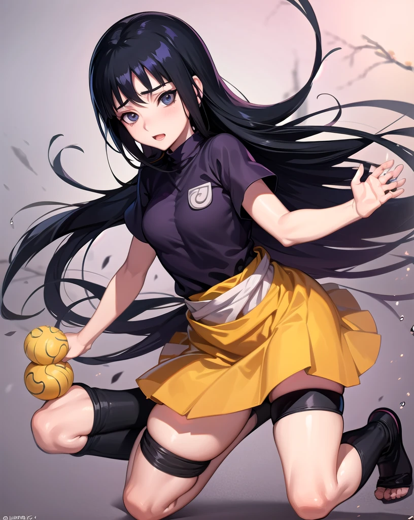 Hinata Hyuga from the naruto anime, 4k quality