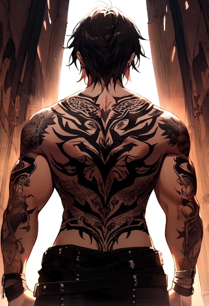 Fighter,show tattoo,bad boy,
