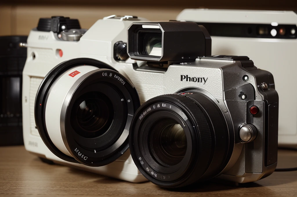 Prompt for Logo Design: Generate a logo for photography that contains SRG Photography and use the shape of a camera.