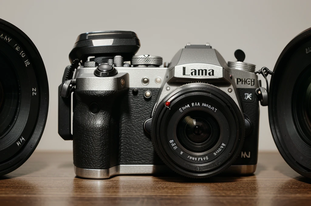 Prompt for Logo Design: Generate a logo for photography that contains SRG Photography and use the shape of a camera.