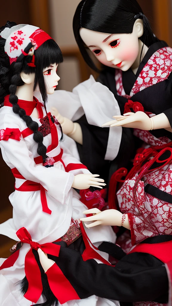 Image of Ayanokoji Manipulating dolls 