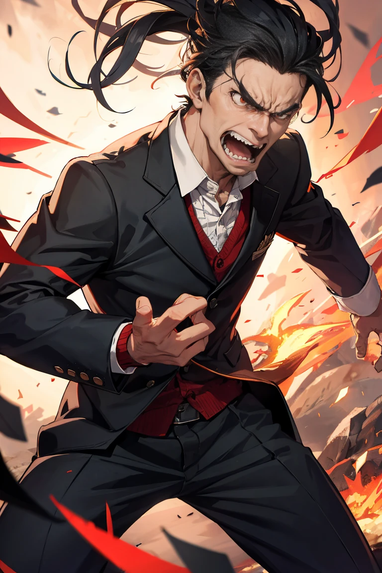 Angry man