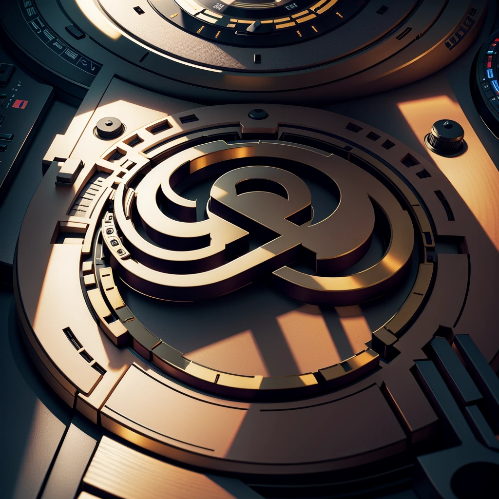 logotype. Coat of arms with a CDJ.