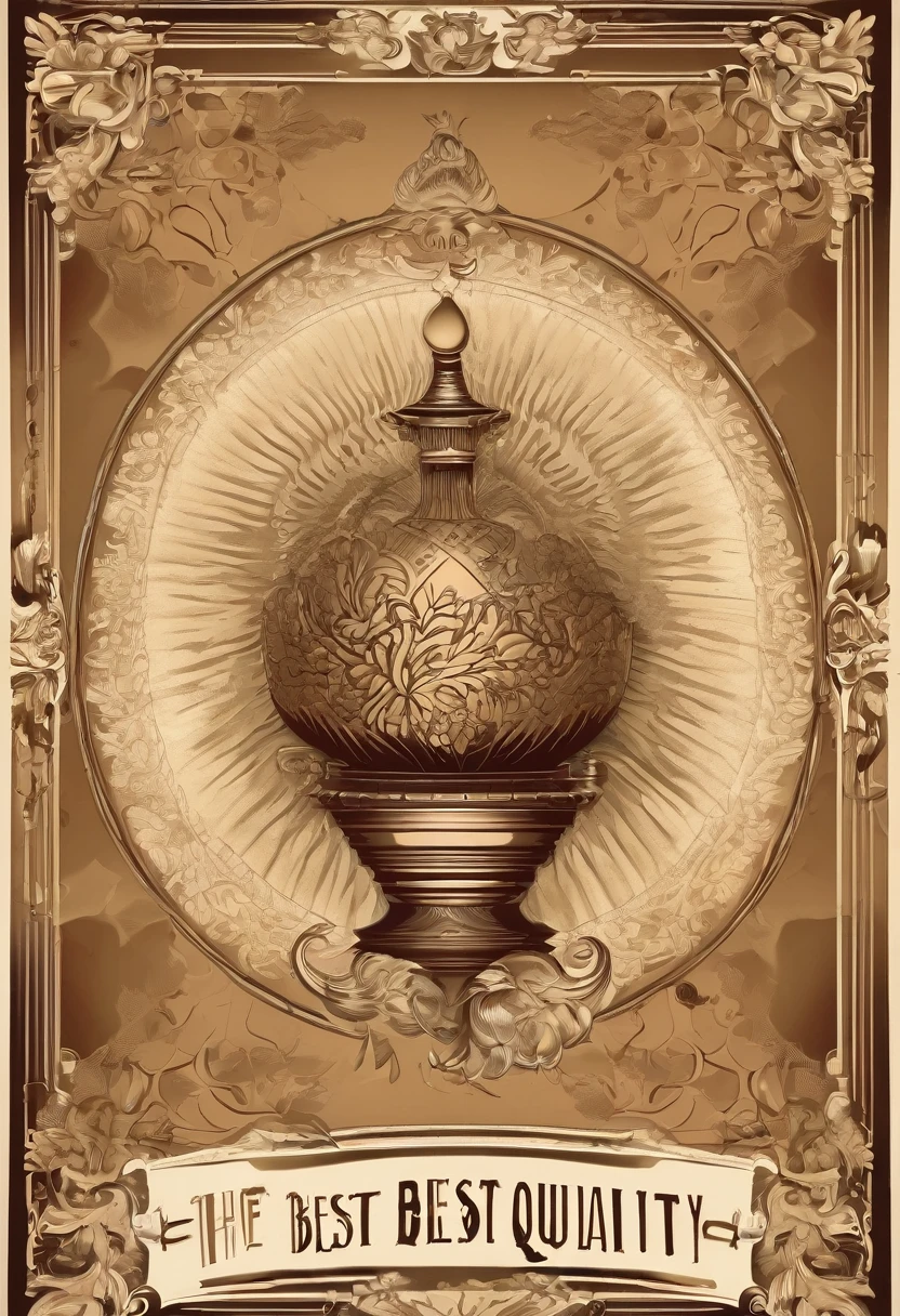 (((The best quality))), ((Masterpiece)) (vintage illustration in sepia tones) minimalist and aesthetic print, High Definition, detailed, retro design, classic advertising.