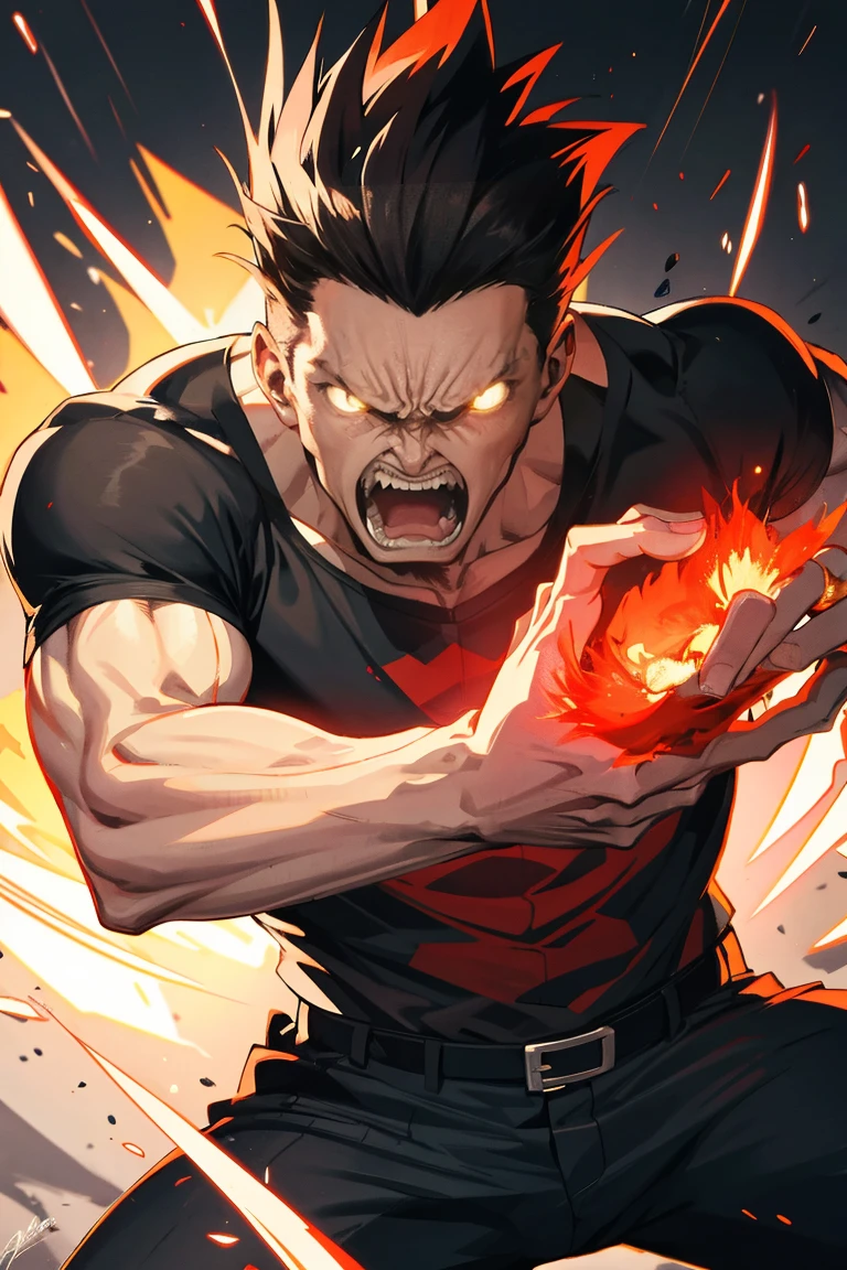 Make him angrier