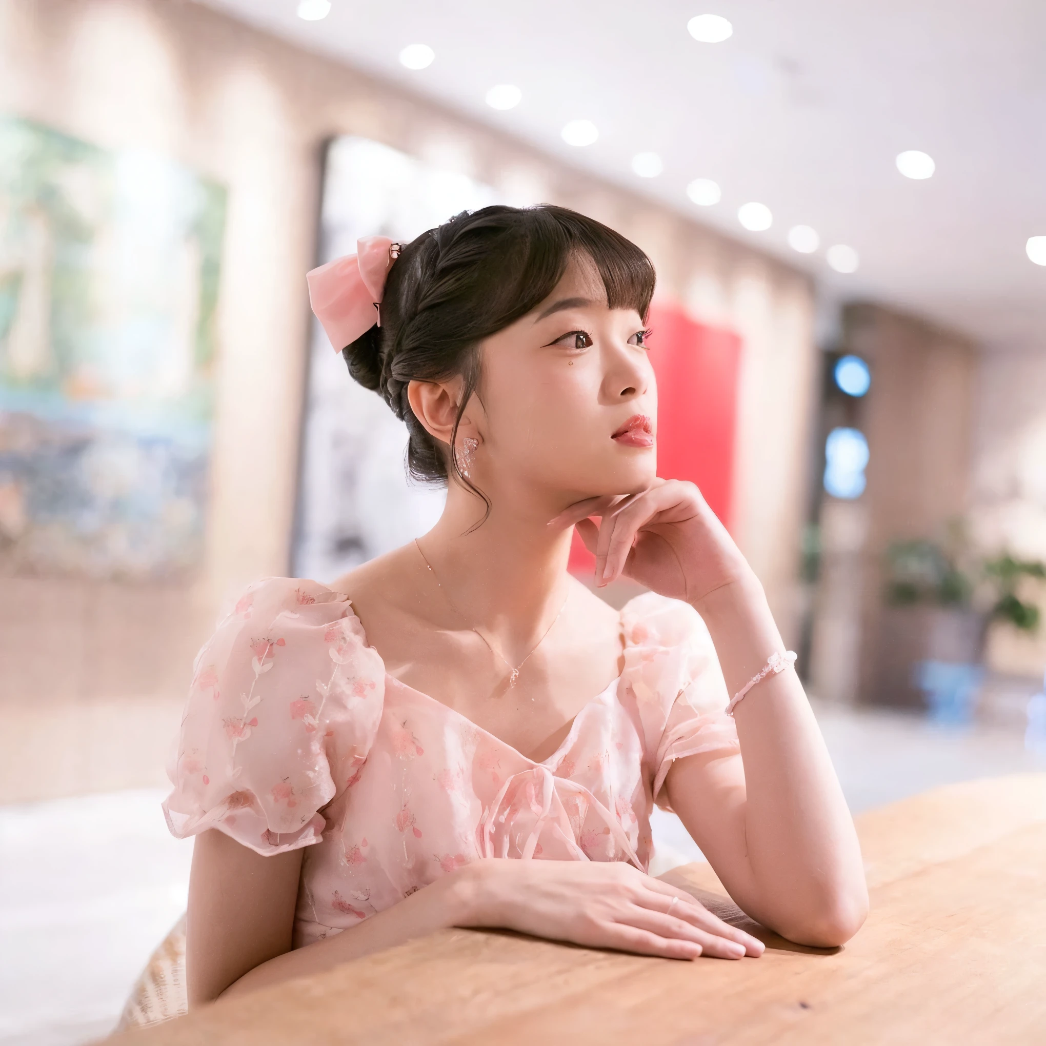 masterpiece, ultra detailed, background is temple, kochou shinobu