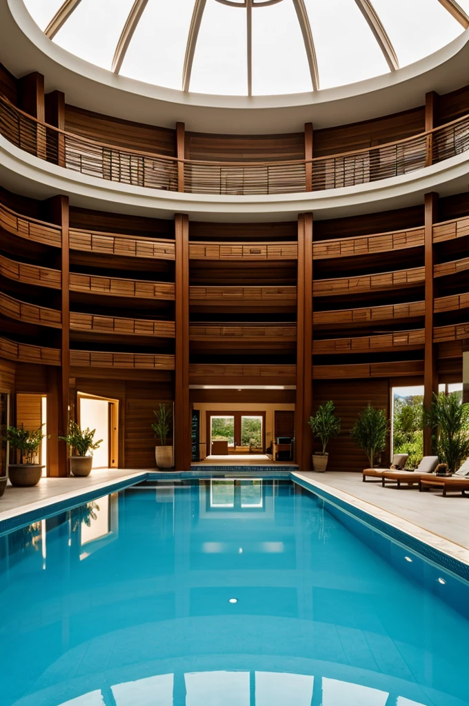 Pool of books