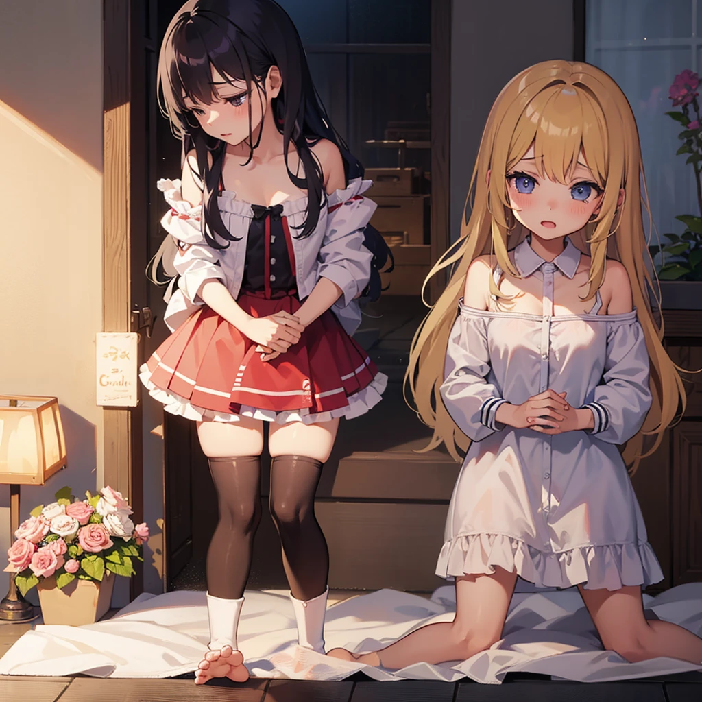 Sex scene between s, 5 to 6 girls having sex and crying