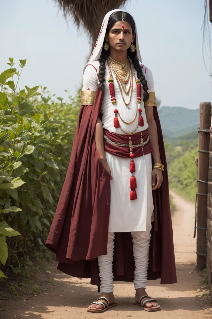 A full-length Indian