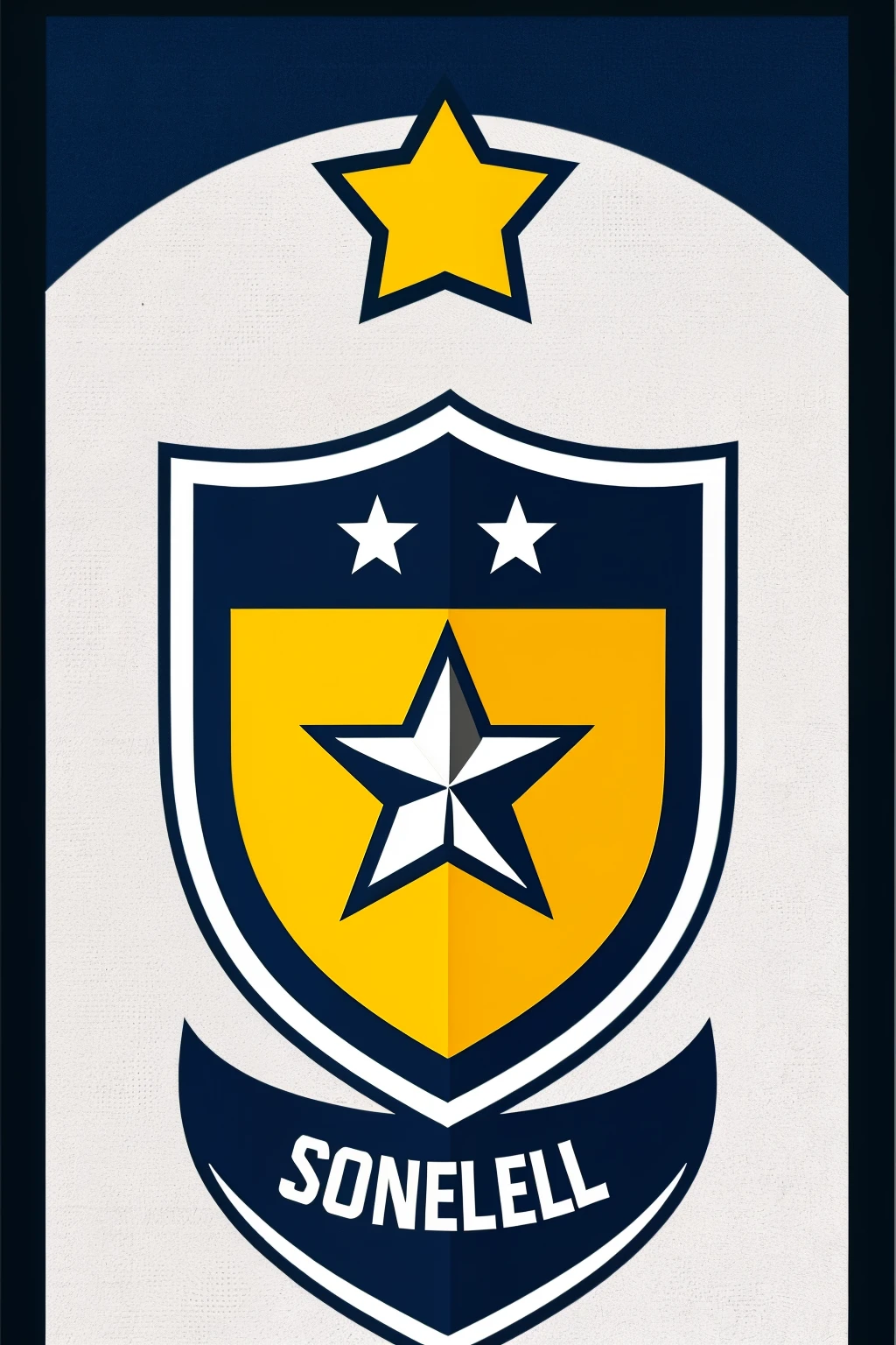 Shield for soccer team, The team name is Wembley